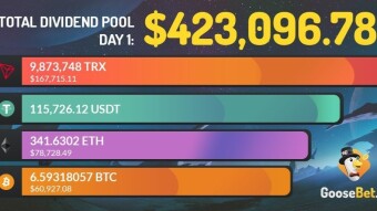 How to mine GBT and get lifetime BTC, ETH, TRX and USDT dividends with GooseBet.io?