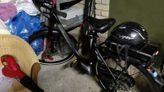 First cycle in a new land!