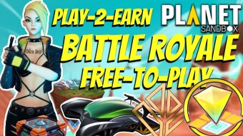 Planet Sandbox NFT Game Review | Free to Play to Earn | Competitive Battle Royale Shooter