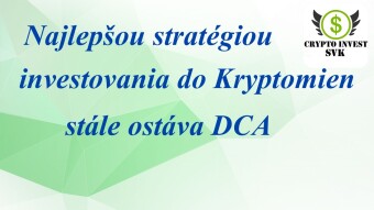 DCA stále najsilnejšia stratégia pre krypto