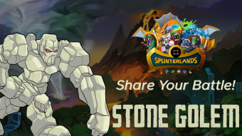 Splinterlands Weekly Challenge: Stone Golem