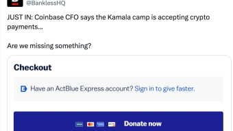 Kamala Harris is pro-crypto ... not