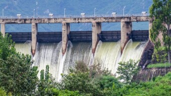 Rawal Dam's Spillways are Opened