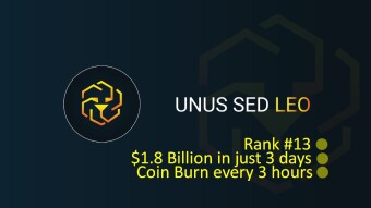 Unus Sed Leo (LEO) From Bitfinex: The New Comer That Landed Top 13 Instantly