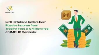 How MRHB Token Holders can Earn Passive Income from Trading Fees and 5 Million Pool of $MRHB Rewards by being Liquidity Providers
