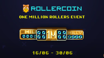 Rollercoin - One Million Users Event!!!!!  An event I can finally take part in!