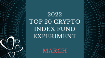 EXPERIMENT - Tracking Top 20 Cryptos Of 2022 - Month THREE - DOWN 14%