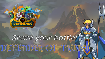 Splinterlands Weekly Challenge: Defender of Truth