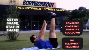 My YouTube Adventure - I Share A New Full Bodyweight Fitness Class With You