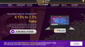 Sign-up and receive ₿0.0005 Bonus Instantly and try Real Bitcoin Poker