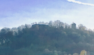 Castle Achalm splitscreen infrared