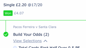 Betting Results 29/12/2021 - 30/12/2021