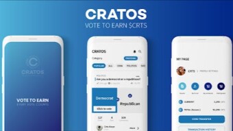 Vote to Earn with Cratos App (easy)