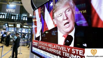 Wall Street bought gigantic amounts of BTC despite President Trump's bashing of Bitcoin