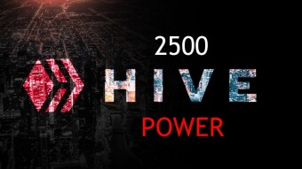 I Have Reached 2500 Hive Power