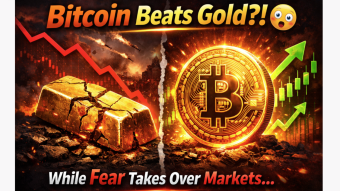 Bitcoin Beats Gold While Fear Spreads — Is the Market Getting It Completely Wrong?