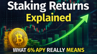 I Thought I’d Earn 6% Staking — Here’s What I Actually Got