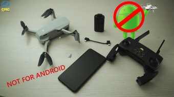 Drone DJI Mavic Mini Android Problem, Review, Solution