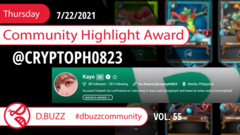 D.Buzz Community Highlight: @cryptoph0823
