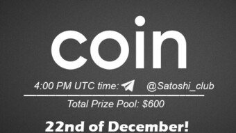 Join the AMA of Satoshi Club x Coin. Rewards: 600 USDT, December 22nd.