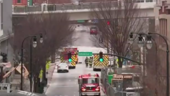 CCTV Footage Shows The Moment RV With Warning Voice Exploded In Nashville USA