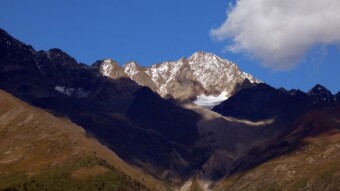 From a trip to the Caucasus Mountains, Megrelia and Upper Svaneti, Mount Mentashi, Georgia