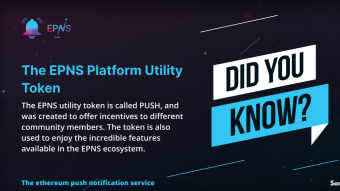 EPNS: The ethereum push notification service in a nutshell