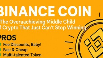 BINANCE COIN (BNB): The Overachieving Middle Child of Crypto That Just Can’t Stop Winning