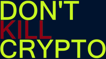 Let's Support and Spread #DontKillCrypto