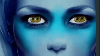 (JaiChai) "Sininen BLU" - Original Digital Art (Sci-Fi)