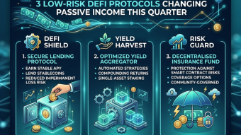 Beyond the Liquidity Pools: 3 Low-Risk DeFi Protocols Changing Passive Income This Quarter