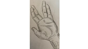 Hand Study: Live Long and Prosper