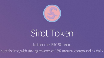 SIROT TOKEN - Daily Compounding Staking Rewards.