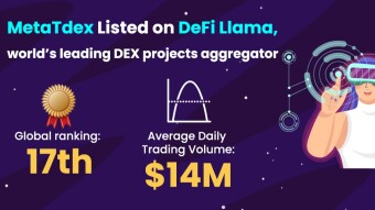 MetaTdex Lists On Top DeFi Projects Aggregator DefiLlama