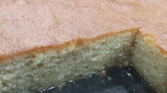 Foodbook #672 Sweet Semolina Cake - Ravani