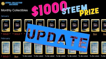 $1000 STEEM Prize - Update