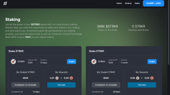 STRK Airdrop Claim for Starknet Users.