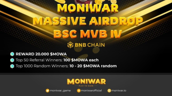 📢 Moniwar NFT $MOWA 👉 The Biggest Idle Epic Puzzle Game On Blockchain.