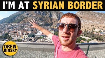 I'm at the SYRIAN BORDER