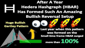 After A Year Hedera Hashgraph (HBAR) Has Formed Such An Amazing Bullish Reversal Setup