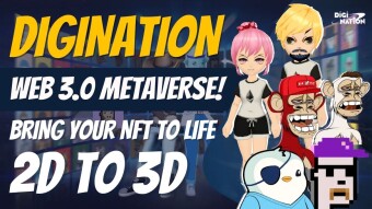 Digination Web3 Metaverse Review | Bring your NFT to life