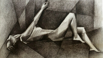 Art Deco Nude – 11-08-22 (sold)
