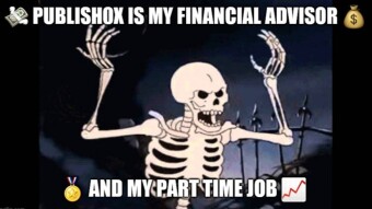 October Residual Income Report - Publish0x is my financial advisor