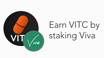 Stake Viva to earn Vitamin Coin