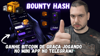 Bounty Hash - Telegram Mini App empire-building game like Hamster Combat where you Farm BTC For free.