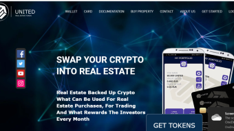 Earn ETH daily with real estate and token sytem by UNITED ! 10 % + 5 % of any investment of your network !