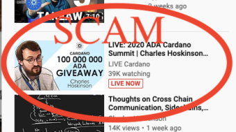 How to avoid crypto scams. A Stake Pool Operator’s Advice