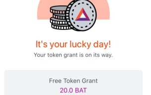 Brave Enables BAT Rewards for Iphone - Activate and receive a grant