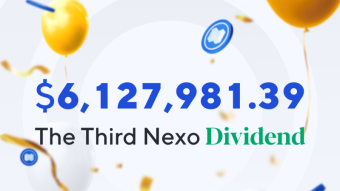 The third NEXO dividende