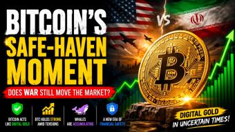 Bitcoin’s Safe-Haven Moment: Does War Still Move the Market? ⚔️📈